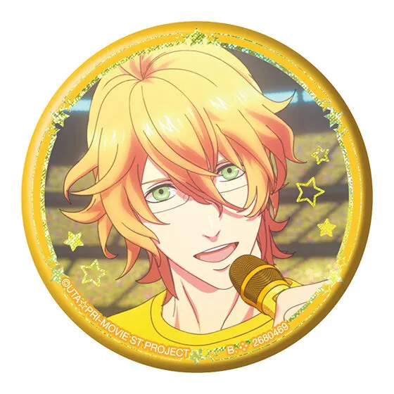 劇場版 うたの☆プリンスさまっ♪ マジLOVEスターリッシュツアーズ ホログラム缶バッジ 四ノ宮那月