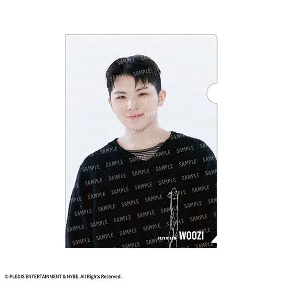 SVTクリアファイルvol.2 From PLEDIS ENTERTAINMENT SEVENTEEN WOOZI