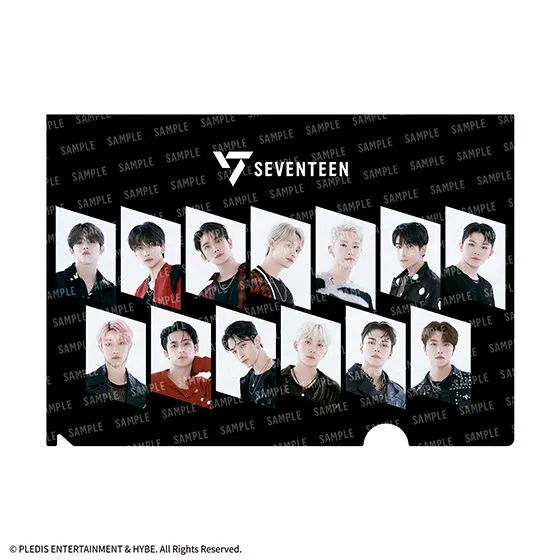 SVTクリアファイルvol.2 From PLEDIS ENTERTAINMENT SEVENTEEN SEVENTEEN typeB