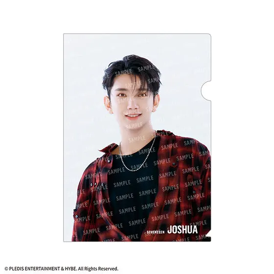 SVTクリアファイルvol.2 From PLEDIS ENTERTAINMENT SEVENTEEN JOSHUA