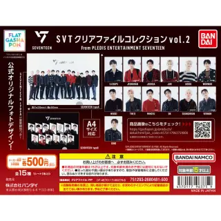 SVTクリアファイルvol.2 From PLEDIS ENTERTAINMENT SEVENTEENの画像