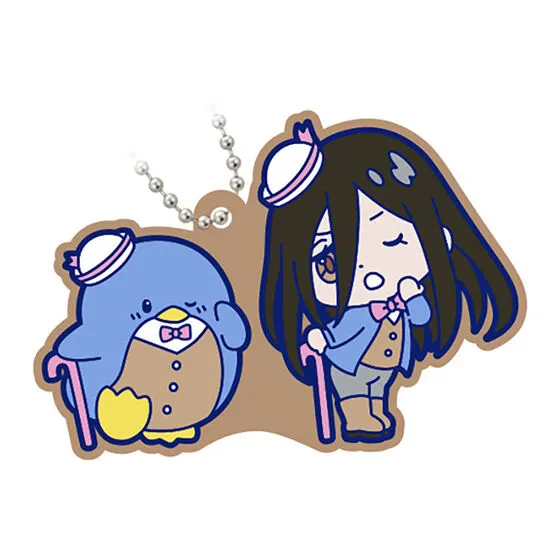 ブルーロック×サンリオキャラクターズ スペシャルラバーマスコット JYUBEI ARYU×TUXEDOSAM
