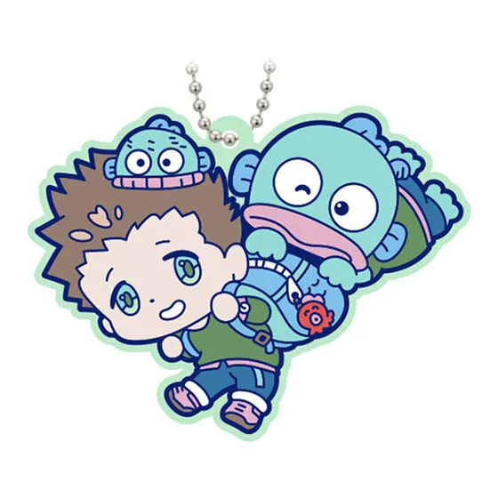 ブルーロック×サンリオキャラクターズ スペシャルラバーマスコット AOSHI TOKIMITSU×HANGYODON