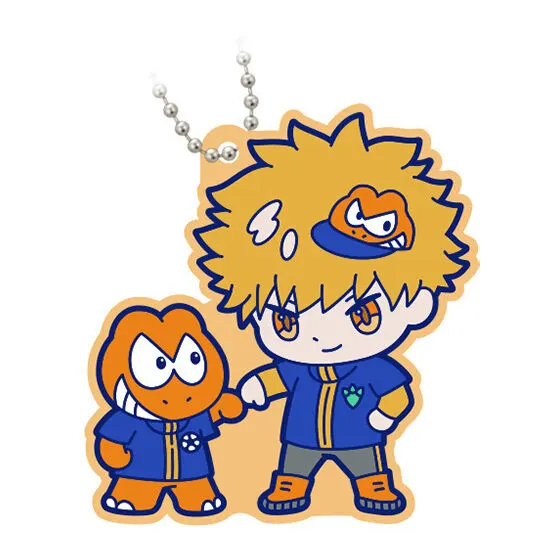 ブルーロック×サンリオキャラクターズ スペシャルラバーマスコット RENSUKE KUNIGAMI×WE ARE DINOSAURS!