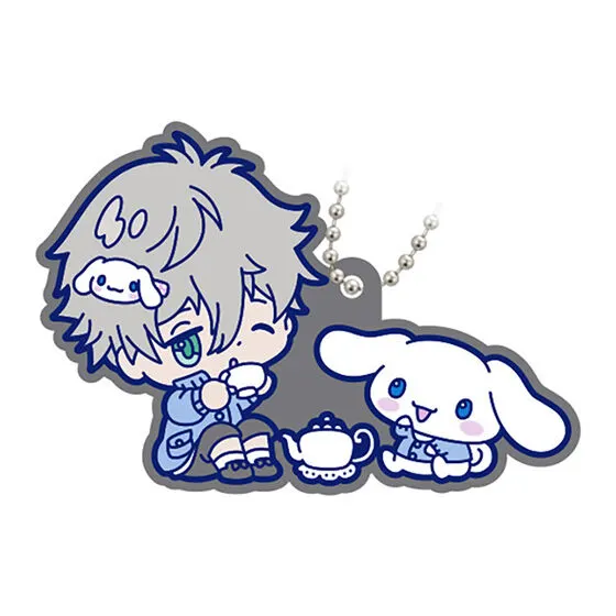 ブルーロック×サンリオキャラクターズ スペシャルラバーマスコット SEISHIRO NAGI×CINNAMOROLL