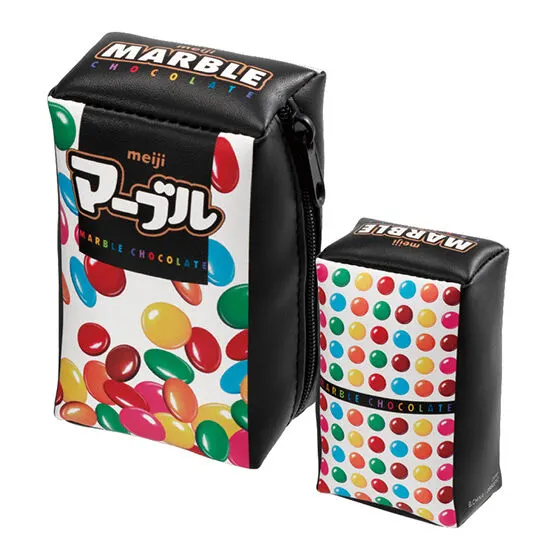 明治 お菓子のポーチ2 マーブル