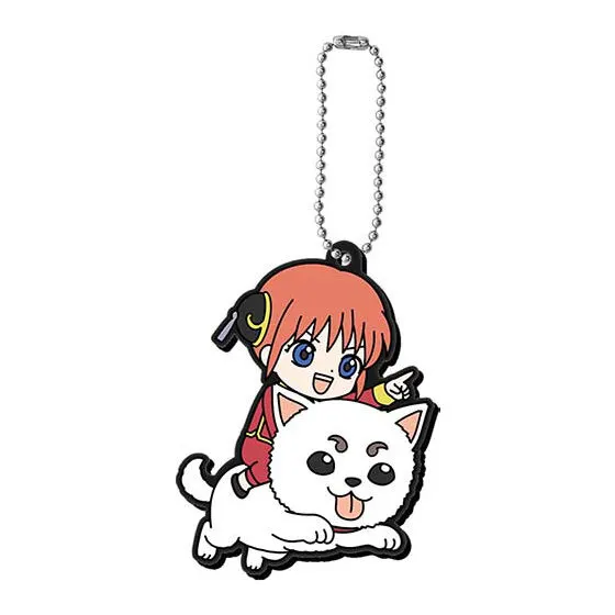 銀魂 カプセルラバーマスコット~ガシャポンは開ける前が一番楽しい~ 神楽&定春
