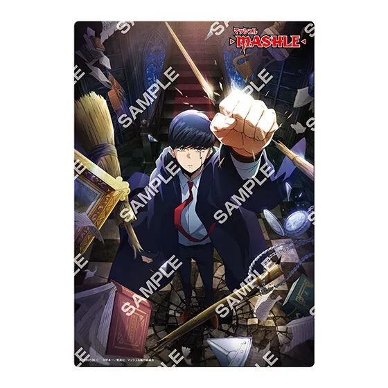 マッシュル-MASHLE- クリアビジュアルポスター デザインA