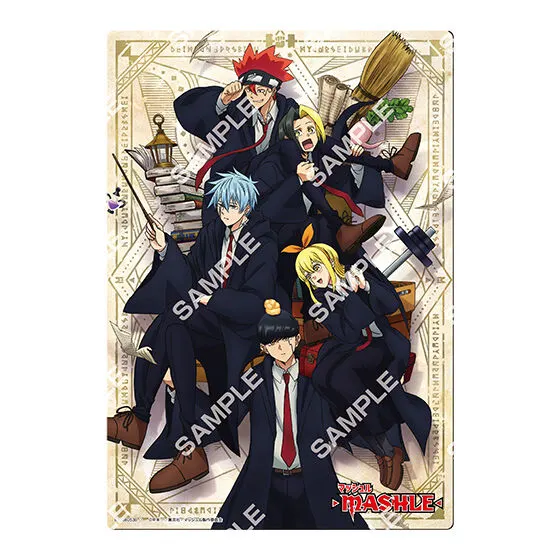 マッシュル-MASHLE- クリアビジュアルポスター デザインB