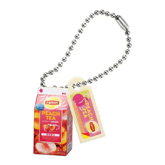 Lipton Tea miniature charm-リプトンティーミニチュアチャーム-3~New line up ver.~ 450ml PEACH TEA