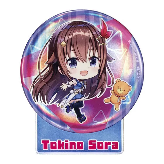 hololive SUPER EXPO 2023 開催記念缶バッジ&スタンドA ときのそら