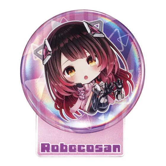 hololive SUPER EXPO 2023 開催記念缶バッジ&スタンドA ロボ子さん