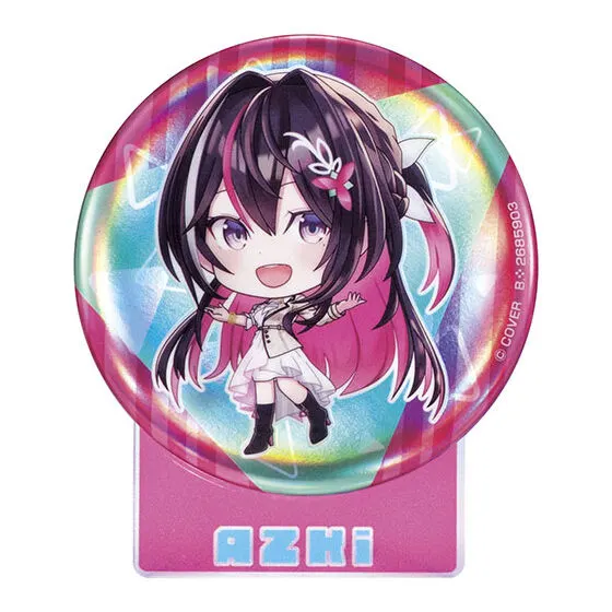 hololive SUPER EXPO 2023 開催記念缶バッジ&スタンドA AZKi