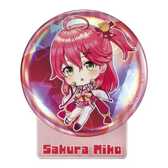 hololive SUPER EXPO 2023 開催記念缶バッジ&スタンドA さくらみこ
