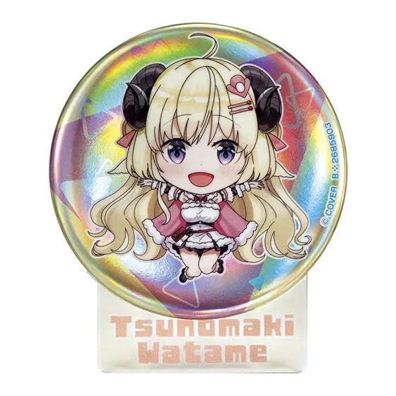 hololive SUPER EXPO 2023 開催記念缶バッジ&スタンドA 角巻わため