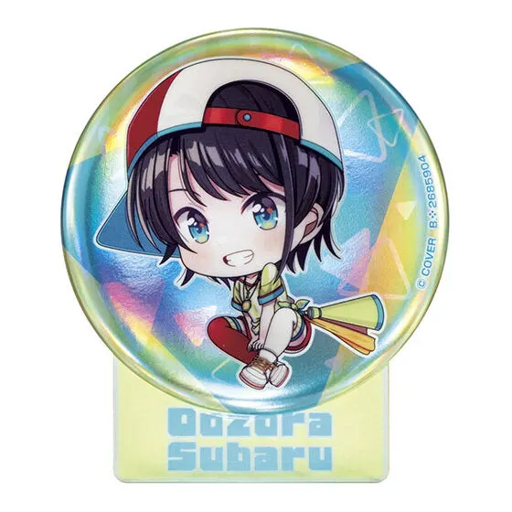 hololive SUPER EXPO 2023 開催記念缶バッジ&スタンドB 大空スバル