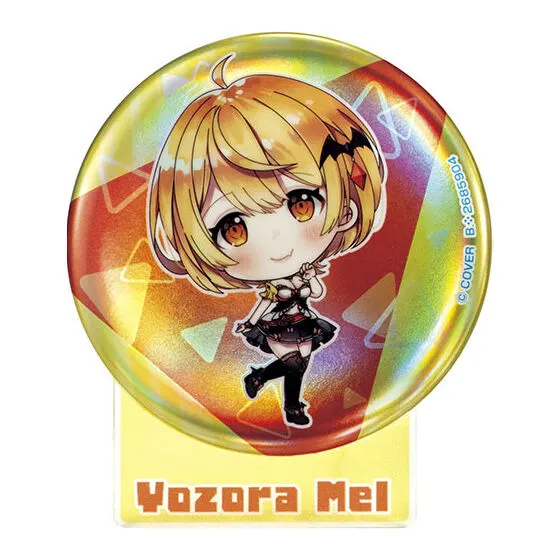 hololive SUPER EXPO 2023 開催記念缶バッジ&スタンドB 夜空メル