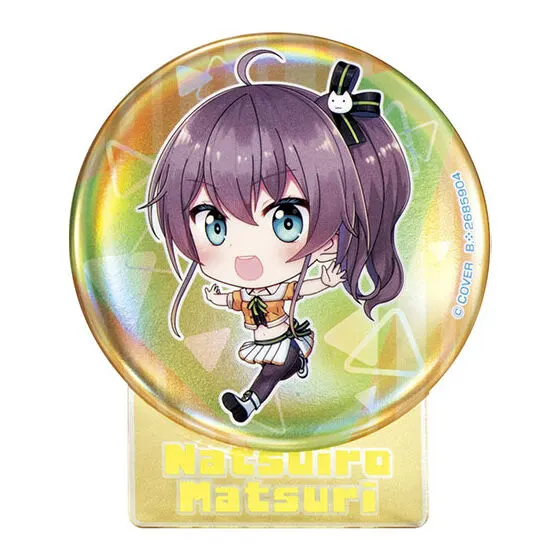hololive SUPER EXPO 2023 開催記念缶バッジ&スタンドB 夏色まつり