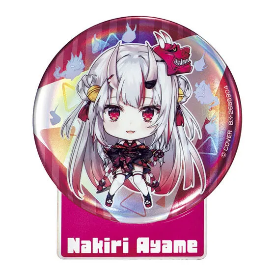 hololive SUPER EXPO 2023 開催記念缶バッジ&スタンドB 百鬼あやめ