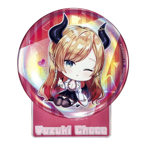 hololive SUPER EXPO 2023 開催記念缶バッジ&スタンドB 癒月ちょこ