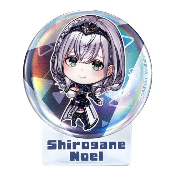 hololive SUPER EXPO 2023 開催記念缶バッジ&スタンドC 白銀ノエル
