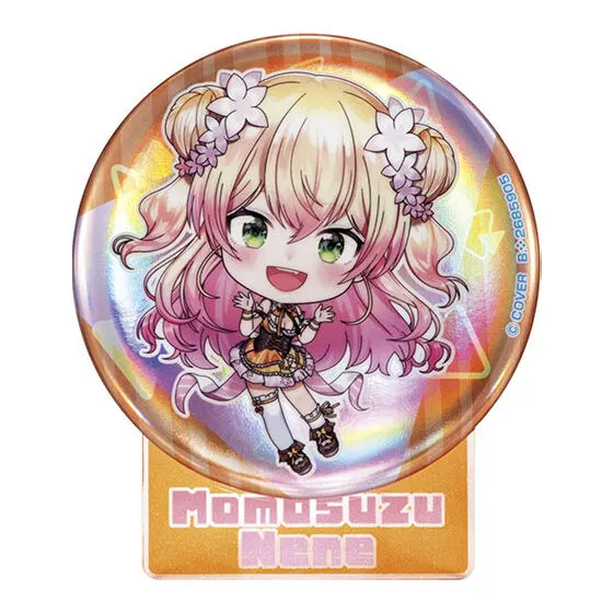 hololive SUPER EXPO 2023 開催記念缶バッジ&スタンドC 桃鈴ねね