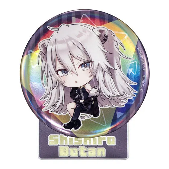 hololive SUPER EXPO 2023 開催記念缶バッジ&スタンドC 獅白ぼたん
