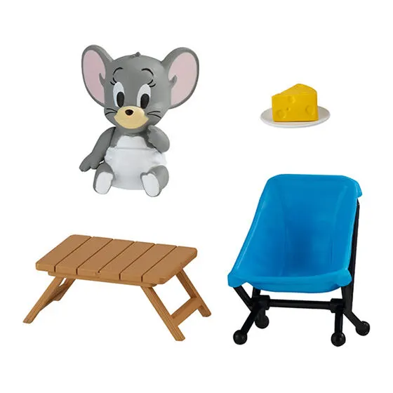 TOM and JERRY わくわくキャンプ タフィー&チェア&テーブル&チーズ