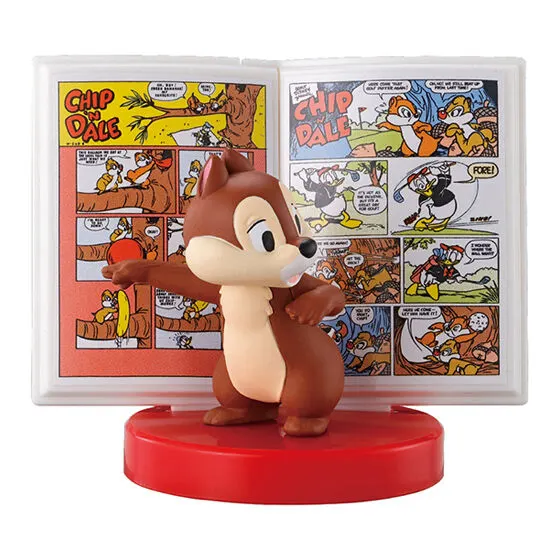 “ディズニーキャラクター” カプセルストーリーフィギュア チップ