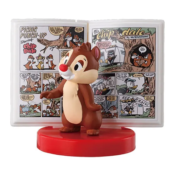 “ディズニーキャラクター” カプセルストーリーフィギュア デール