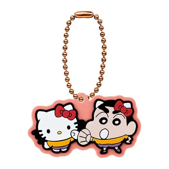 クレヨンしんちゃん×サンリオキャラクターズ スペシャルラバーマスコット しんちゃん×ハローキティ