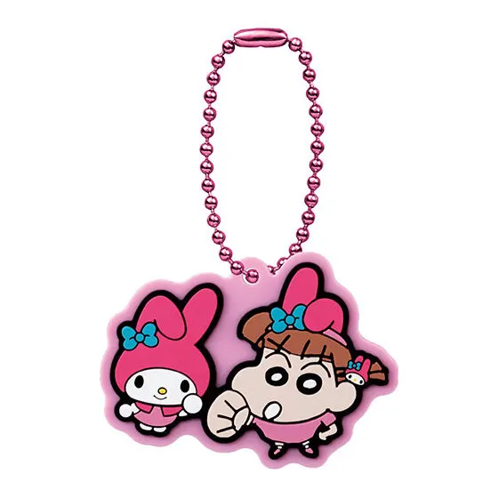 クレヨンしんちゃん×サンリオキャラクターズ スペシャルラバーマスコット ネネちゃん×マイメロディ