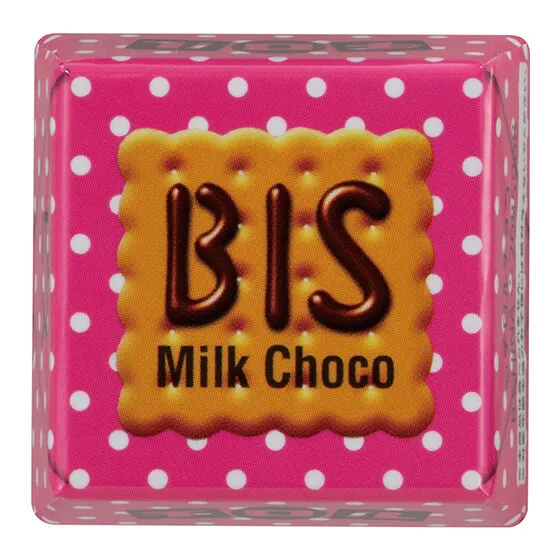 チロルチョコ カプセルマグネット ビス・ピンク