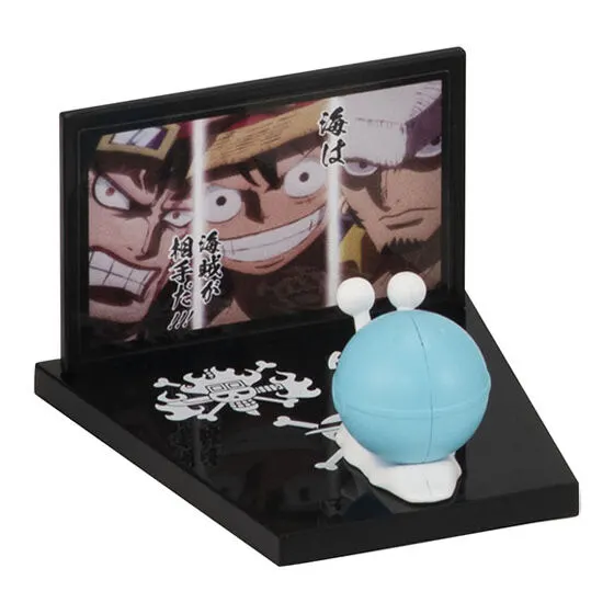 ワンピース 映像電伝虫 名場面プロジェクターフィギュアコレクション2~煮えてなんぼのおでんに候~ キッド&ルフィ&ロー