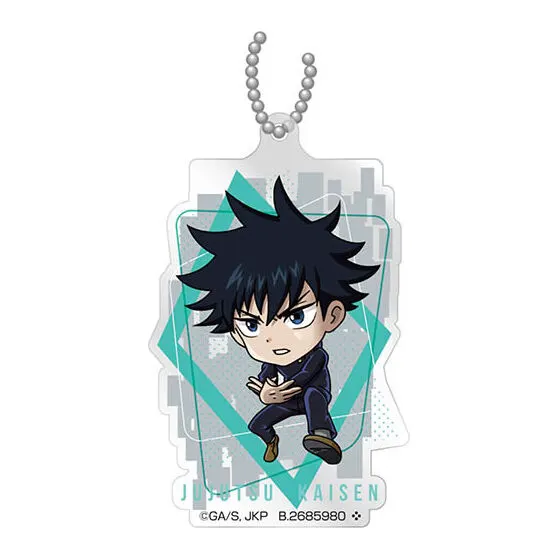 最強ガシャステーション＆ガシャポンバンダイオフィシャルショップ オンライン店限定 呪術廻戦 ダイカットアクリルチャーム２ 伏黒 恵A