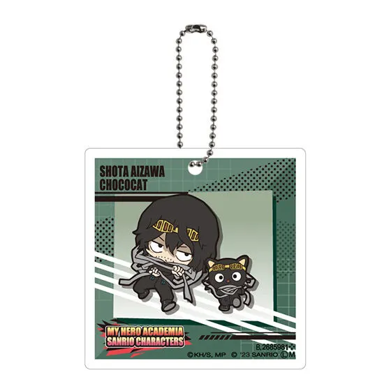 僕のヒーローアカデミア×サンリオキャラクターズ アクリルチャーム2 相澤 消太×チョコキャット