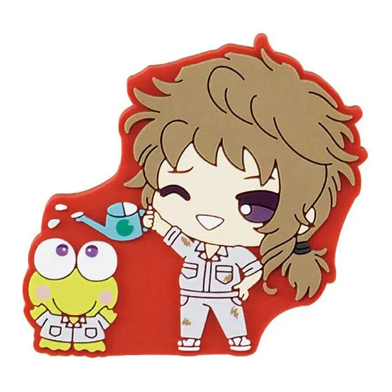 ときめきメモリアル Girl's Side 4th Heart×サンリオキャラクターズ ラバーマグネット 御影小次郎×けろけろけろっぴ
