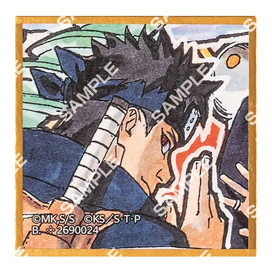豆ガシャ色紙 NARUTOP99 Vol.1 うちはシスイ