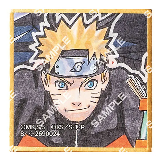 豆ガシャ色紙 NARUTOP99 Vol.1 うずまきナルト