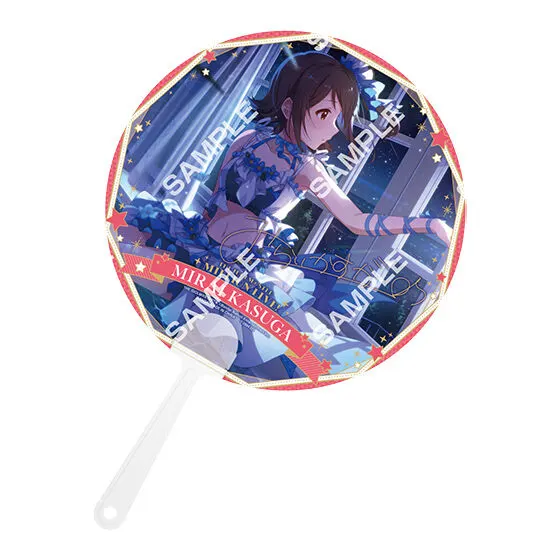 バンダイナムコアミューズメント限定 【フラットガシャポン】アイドルマスター ミリオンライブ! うちわ ラインナップ 1