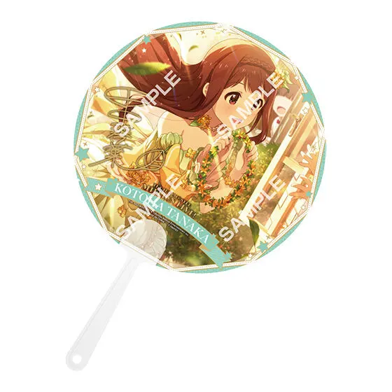 バンダイナムコアミューズメント限定 【フラットガシャポン】アイドルマスター ミリオンライブ! うちわ ラインナップ 4