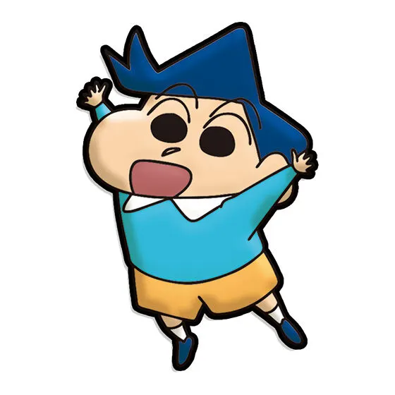 クレヨンしんちゃん ぷっくりラバーマグネット2 かざまくん