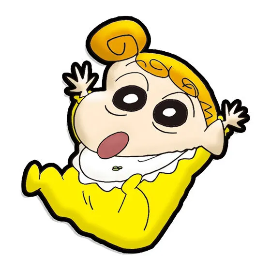 クレヨンしんちゃん ぷっくりラバーマグネット2 ひまわり