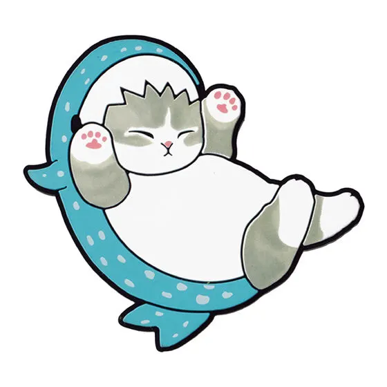 サメにゃん ラバーマグネット ジンベエザメ