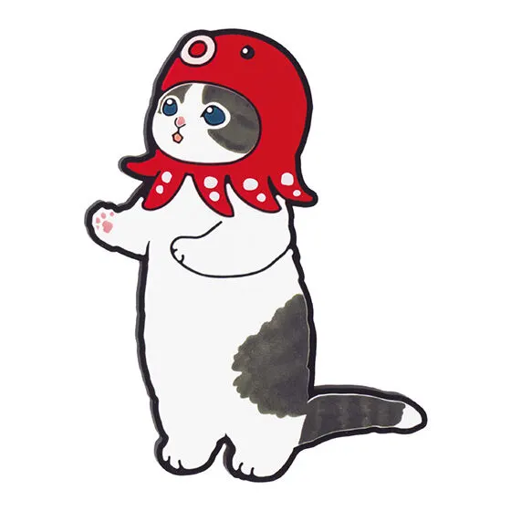サメにゃん ラバーマグネット タコ