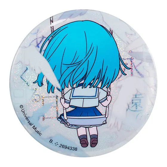 ガシャポンくじ Ado あそーと2 (C賞 キラキラ缶バッジ)永遠のあくる日