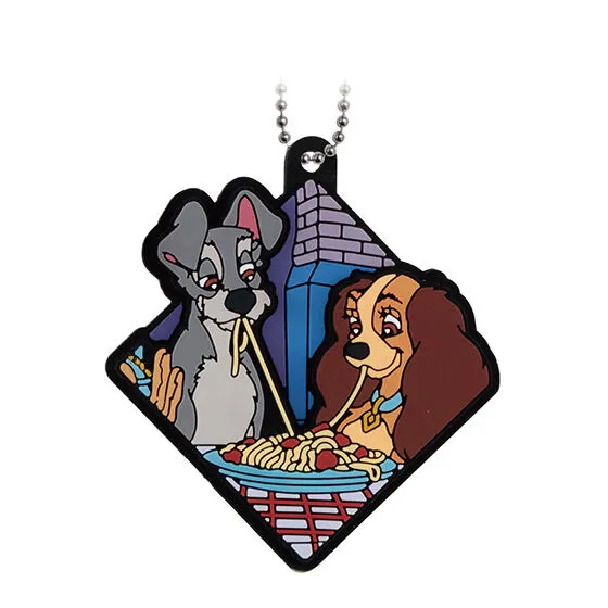 “ディズニー クラシックキャラクター” カプセルラバーマスコット わんわん物語