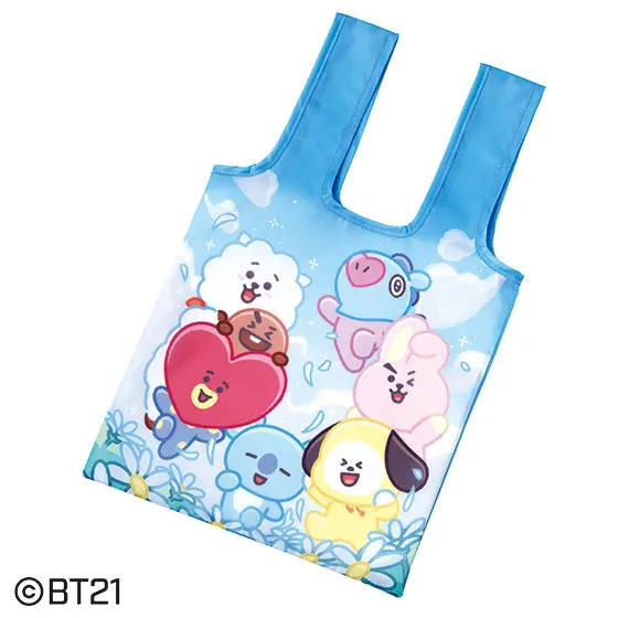 バンダイナムコアミューズメント限定 BT21 5th anniversary トートバッグ A