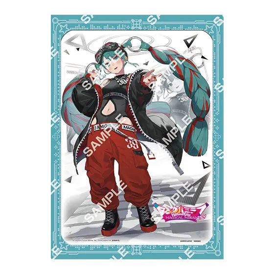 初音ミク「マジカルミライ 2023」 A4サイズ台紙付きイラストポートレート マジカルミライ2023②