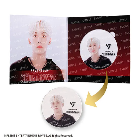 SVTアクリルコースターディスプレイ From PLEDIS ENTERTAINMENT SEVENTEEN SEUNGKWAN